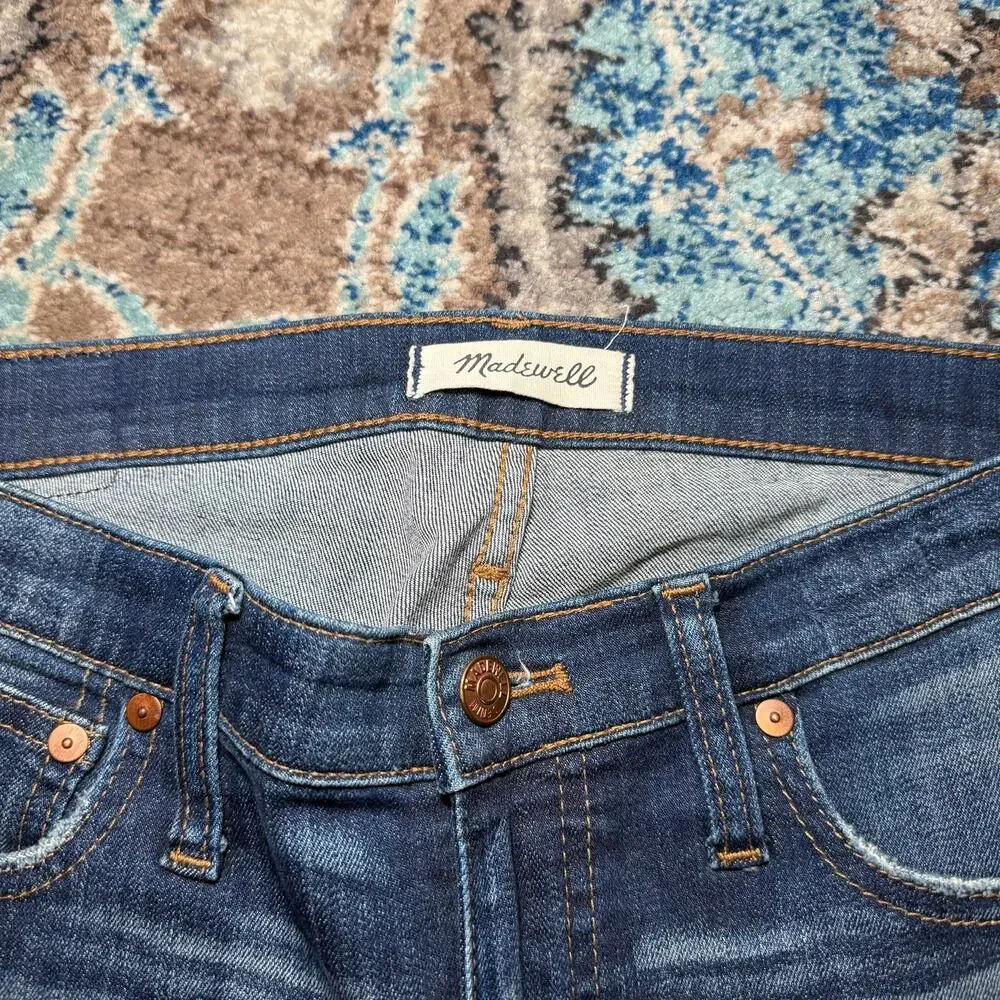 madewell high rise skinny jean 29